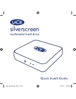 Preview for 1 page of LaCie Silverscreen Quick Install Manual