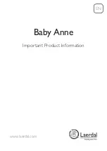 laerdal Baby Anne Important Product Information предпросмотр