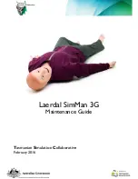 laerdal SimMan 3G Maintenance Manual preview