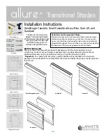 Предварительный просмотр 2 страницы Lafayette Allure Series Installation Instructions Manual