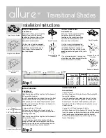 Предварительный просмотр 3 страницы Lafayette Allure Series Installation Instructions Manual