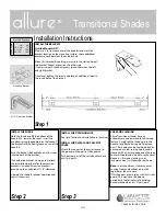 Предварительный просмотр 15 страницы Lafayette Allure Series Installation Instructions Manual