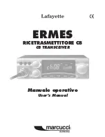 Preview for 1 page of Lafayette ERMES User Manual