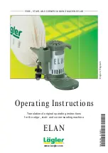 Lagler ELAN Operating Instructions Manual preview