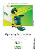 Lagler Flip Operating Instructions Manual preview