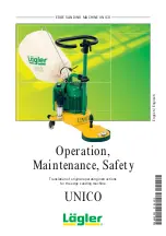Lagler UNICO Operation, Maintenance And Safety Manual preview