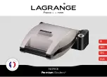 Lagrange Gaufres Premium Manual preview