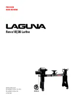 laguna REVO 18 Owner'S Manual preview