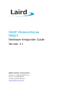 Laird RM024 Hardware Integration Manual preview