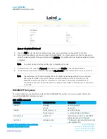 Preview for 12 page of Laird WB45NBT Quick Start Manual