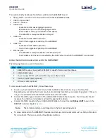 Preview for 7 page of Laird WB50NBT Quick Start Manual