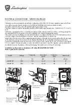 Предварительный просмотр 45 страницы Lamborghini Caloreclima 20 MCS W TOP U/IT Installation And Maintenance Manual