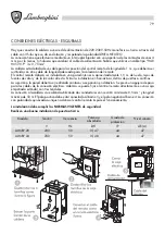 Предварительный просмотр 79 страницы Lamborghini Caloreclima 20 MCS W TOP U/IT Installation And Maintenance Manual