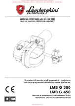 Lamborghini Caloreclima LMB G 300 Installation, Use And Maintenance Manual preview