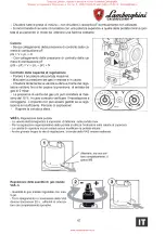 Preview for 47 page of Lamborghini Caloreclima LMB G 300 Installation, Use And Maintenance Manual