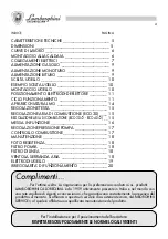 Preview for 4 page of LAMBORGHINI ECO 30 Installation And Maintenance Manual