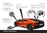 Предварительный просмотр 22 страницы LAMBORGHINI HURACAN EVO Quick Manual