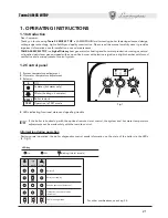 Preview for 21 page of LAMBORGHINI Taura 24 MCS W TOP Instruction Booklet