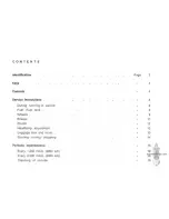 Lambretta Cento User Manual preview