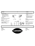 Preview for 16 page of Lamello Top 21 Original Operating Instructions