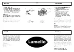 Preview for 91 page of Lamello Zeta P2 Original Operating Instructions