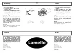 Preview for 109 page of Lamello Zeta P2 Original Operating Instructions