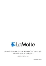 Предварительный просмотр 20 страницы LaMotte 5-0066 Setup Manual