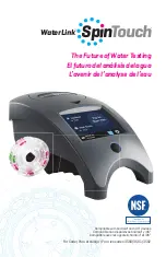 Предварительный просмотр 1 страницы LaMotte WaterLink Spin Touch Manual