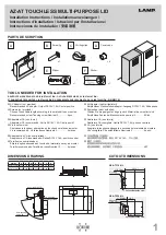 Lamp AZ-AT230-HL Installation Instructions предпросмотр