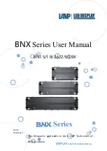 Lamp BNX Series User Manual preview