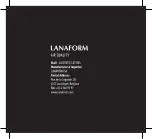 Предварительный просмотр 60 страницы Lanaform Bali Manual