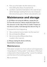 Preview for 13 page of Lanaform Davy Mist Manual