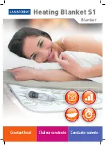 Предварительный просмотр 1 страницы Lanaform Heating Blanket S1 Manual