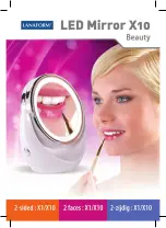 Предварительный просмотр 1 страницы Lanaform LED mirror X10 Instructions For Use Manual