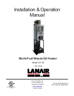 Preview for 1 page of Lanair XT-75 Installation & Operation Manual