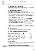 Preview for 61 page of Lancellotti MAESTRO Instructions For The User