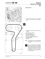 Предварительный просмотр 169 страницы Lancia K Workshop Manual