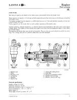 Предварительный просмотр 187 страницы Lancia K Workshop Manual