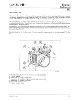 Предварительный просмотр 189 страницы Lancia K Workshop Manual