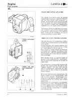 Предварительный просмотр 190 страницы Lancia K Workshop Manual