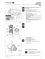 Предварительный просмотр 213 страницы Lancia K Workshop Manual