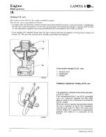 Предварительный просмотр 296 страницы Lancia K Workshop Manual