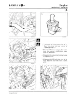 Предварительный просмотр 309 страницы Lancia K Workshop Manual