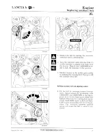 Предварительный просмотр 319 страницы Lancia K Workshop Manual