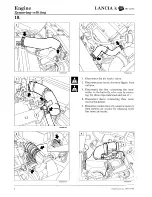 Предварительный просмотр 396 страницы Lancia K Workshop Manual