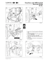 Предварительный просмотр 479 страницы Lancia K Workshop Manual