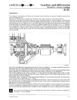 Предварительный просмотр 515 страницы Lancia K Workshop Manual