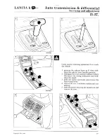 Предварительный просмотр 575 страницы Lancia K Workshop Manual