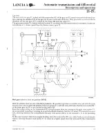 Предварительный просмотр 595 страницы Lancia K Workshop Manual