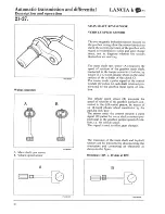 Предварительный просмотр 620 страницы Lancia K Workshop Manual